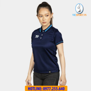 ÁO POLO NỮ MODERN 2 MÀU XANH DƯƠNG