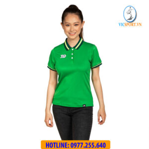 ÁO POLO NỮ MODERN 2 MÀU XANH LÁ