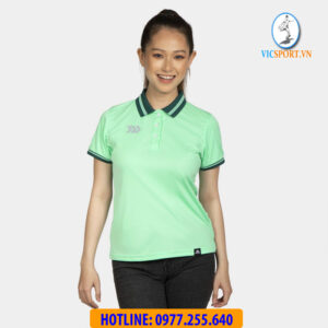 ÁO POLO NỮ MODERN 2 MÀU XANH NGỌC