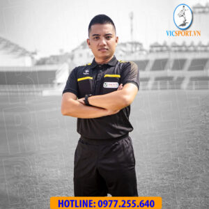 ÁO TRỌNG TÀI ERIC UV MÀU ĐEN
