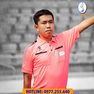 ÁO TRỌNG TÀI ERIC UV MÀU HỒNG