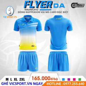 ÁO BÓNG CHUYỀN FLYER XANH DA
