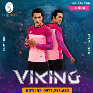 ÁO THỦ MÔN VIKING MÀU HỒNG NHẠT