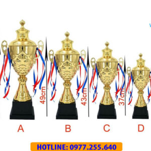 CÚP CHÓP KIM LOẠI 4 CỠ