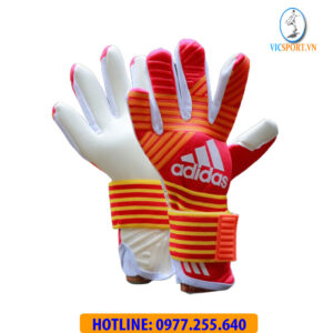 GĂNG TAY THỦ MÔN ADIDAS KHÔNG XƯƠNG ĐỎ CAM
