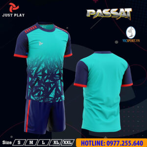 ÁO KHÔNG LOGO PASSAT MÀU XANH DA
