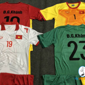 ÁO ĐỘI TUYỂN VIỆT NAM 2021 IN CHO KHÁCH