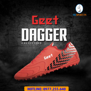 GIÀY ĐÁ BANH GEET DAGGER MÀU ĐỎ