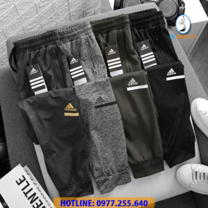 JOGGER ADIDAS NAM PHỐI ỐNG