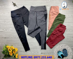 QUẦN DÀI DỆT NỮ PHỐI LƯỚI CỰC ĐẸP