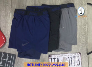 QUẦN ĐÙI NIKE NAM 2 LỚP