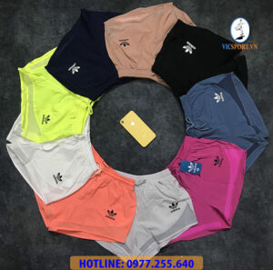 QUẦN ĐÙI NỮ 2 LỚP ADIDAS CỰC ĐẸP