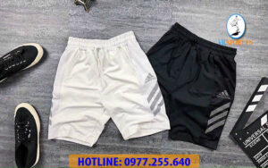 QUẦN SHORT NAM ADIDAS PHỐI LƯỚI 2 MÀU