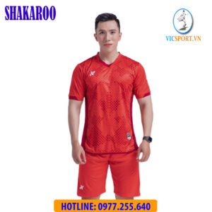 ÁO ĐÁ BANH SHAKAROO MÀU ĐỎ