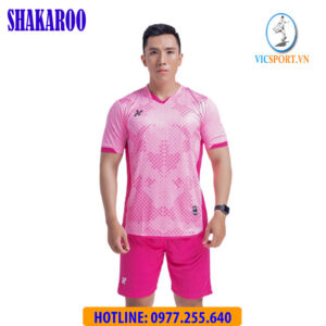 ÁO ĐÁ BANH SHAKAROO MÀU HỒNG