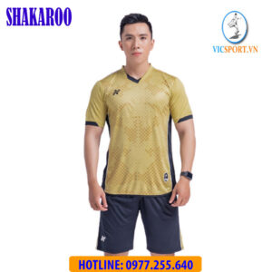 ÁO ĐÁ BANH SHAKAROO MÀU VÀNG ĐỒNG