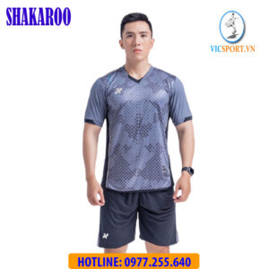 ÁO ĐÁ BANH SHAKAROO MÀU XÁM