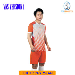 ÁO ĐÁ BANH VNS VERSION 1 MÀU CAM