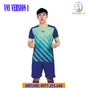 ÁO ĐÁ BANH VNS VERSION 1 MÀU XANH BÍCH