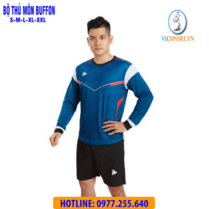 ÁO THỦ MÔN BUFFON MÀU XANH CỔ VỊT