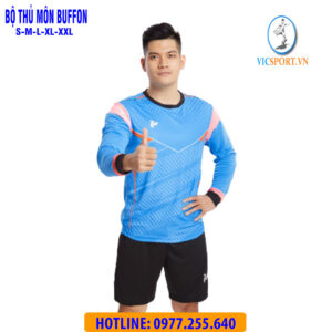 ÁO THỦ MÔN BUFFON MÀU XANH DA