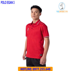 ÁO POLO EGAN 3 MÀU ĐỎ