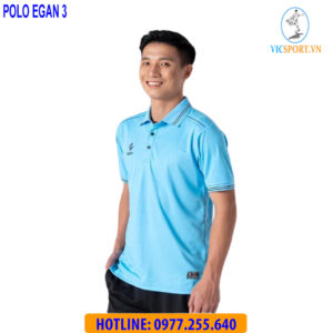 ÁO POLO EGAN 3 XANH BIỂN