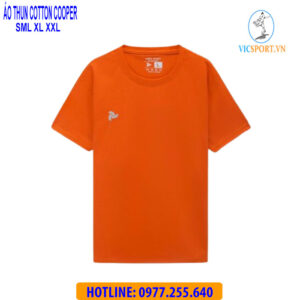ÁO THUN COTTON COOPIE MÀU CAM