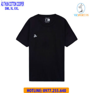 ÁO THUN COTTON COOPIE MÀU ĐEN