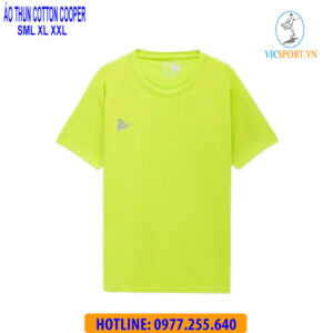 ÁO THUN COTTON COOPIE MÀU XANH CHUỐI