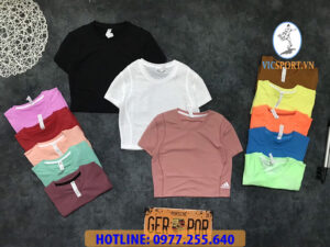 CROPTOP NỮ ADIDAS PHỐI HÔNG CỰC ĐẸP