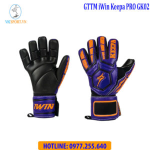 GĂNG TAY THỦ MÔN IWIN KEEPA PRO GK02 ĐEN XANH