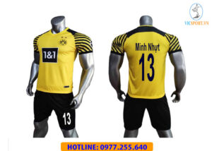 ÁO DORTMUND VÀNG 2021-2022 IN CHO KHÁCH