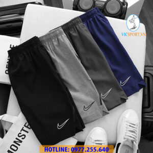 QUẦN SHORT NAM SI DÙ NIKE SỌC CHÉO