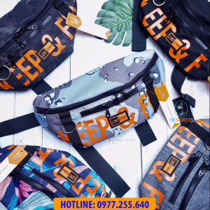 TÚI ĐEO BAO TỬ KEEPFLY XÁM CAMO