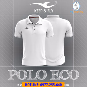 ÁO POLO ECO MÀU TRẮNG