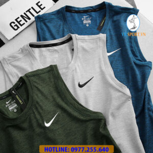 ÁO SÁCH NÁCH NIKE NAM VẢI DA CÁ