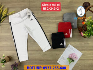 QUẦN LỬNG NỮ ADIDAS 3 SỌC