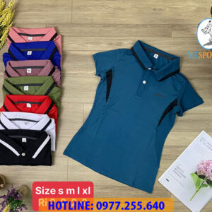 ÁO CỔ TRỤ NIKE NỮ PHỐI CỰC ĐẸP
