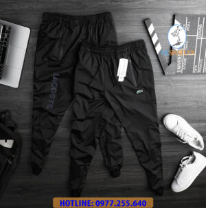 JOGGER LASCOTE NAM LOGO PHẢN QUANG