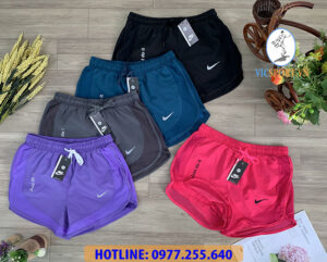 QUẦN ĐÙI NỮ 2 LỚP NIKE TRƠN CỰC CHẤT