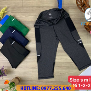 QUẦN LỬNG NỮ ADIDAS PHỐI LƯỚI CỰC CHẤT