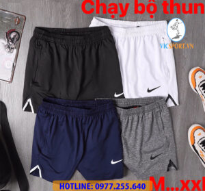 QUẦN RUNNING NIKE NAM 2 LỚP XẺ TÀ CỰC CHẤT