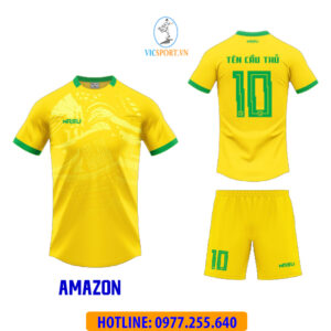 ÁO KHÔNG LOGO AMAZON MÀU VÀNG