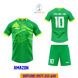 ÁO KHÔNG LOGO AMAZON MÀU XANH LÁ
