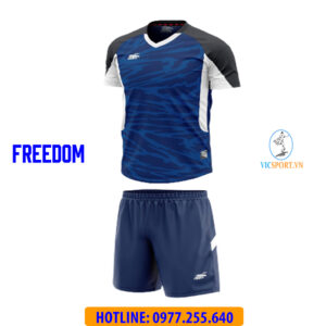 ÁO KHÔNG LOGO RIKI FREEDOM MÀU XANH ĐEN