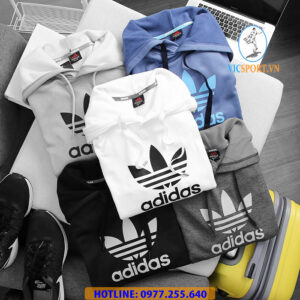 ÁO HOODIE ADIDAS LOGO NGỰC CỰC CHẤT
