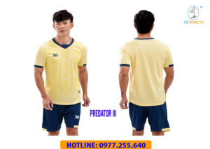 ÁO ĐÁ BANH PREDATOR III MÀU VÀNG