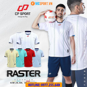 Áo đá banh không logo Raster