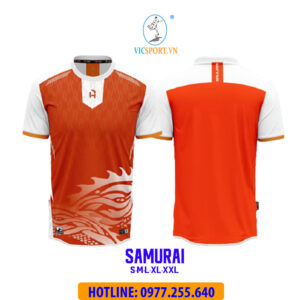 ÁO KHÔNG LOGO SAMURAI MÀU CAM